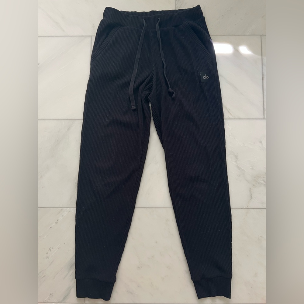 ALO Yoga Black Track Pants